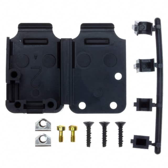 207908-4 TE Connectivity AMP Connectors  Capots de connecteurs D-Sub en forme de D